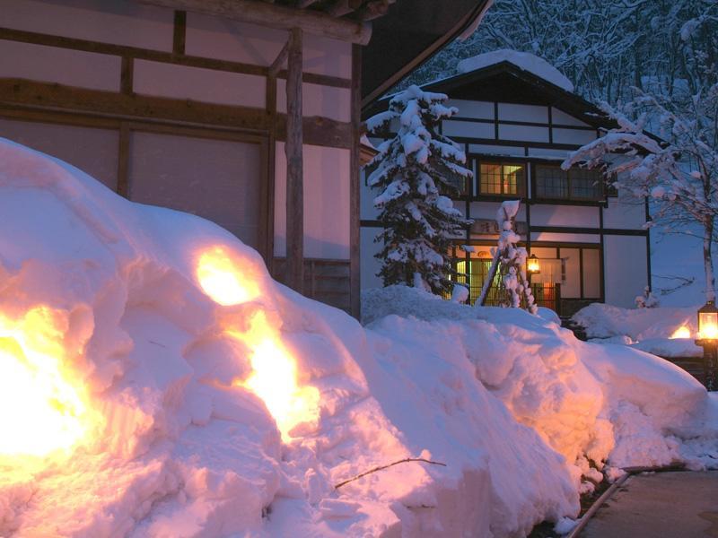فندق Lamp No Yado Aoni Onsen Hirakawa المظهر الخارجي الصورة